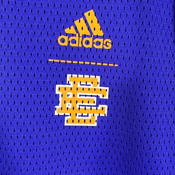 Adidas Eric Emanuel Hoops Summer Essentials Snap Shooter Tee - Picture 2 of 6